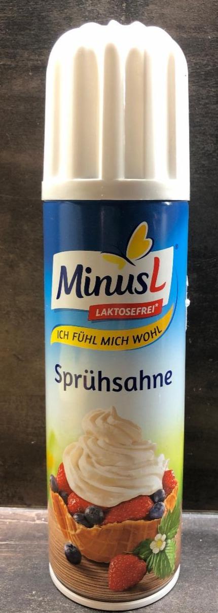 Fotografie - Sprühsahne 30% Fett Lactosefrei MinusL