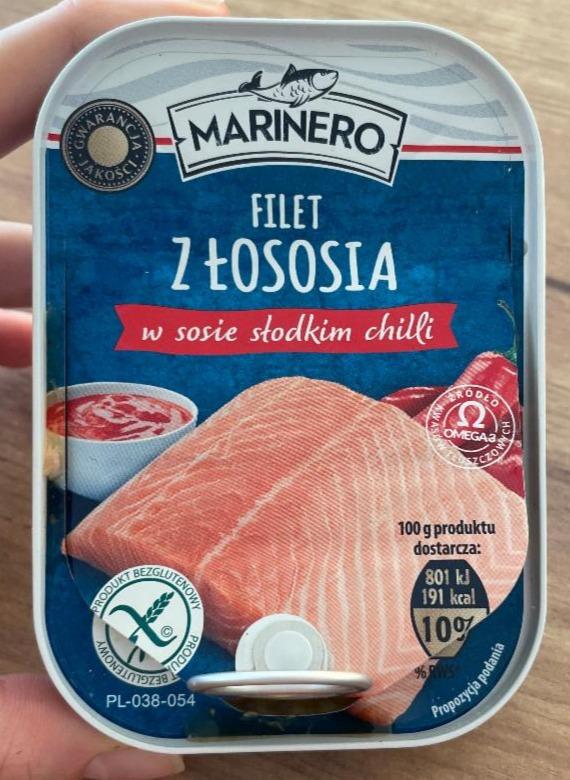 Fotografie - Filet z łososia w sosie słodkim chilli Marinero