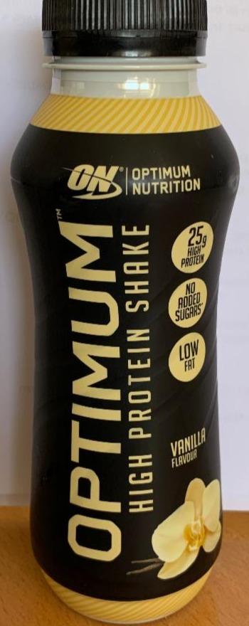 Fotografie - Optimum High protein shake vanilla 25g high protein