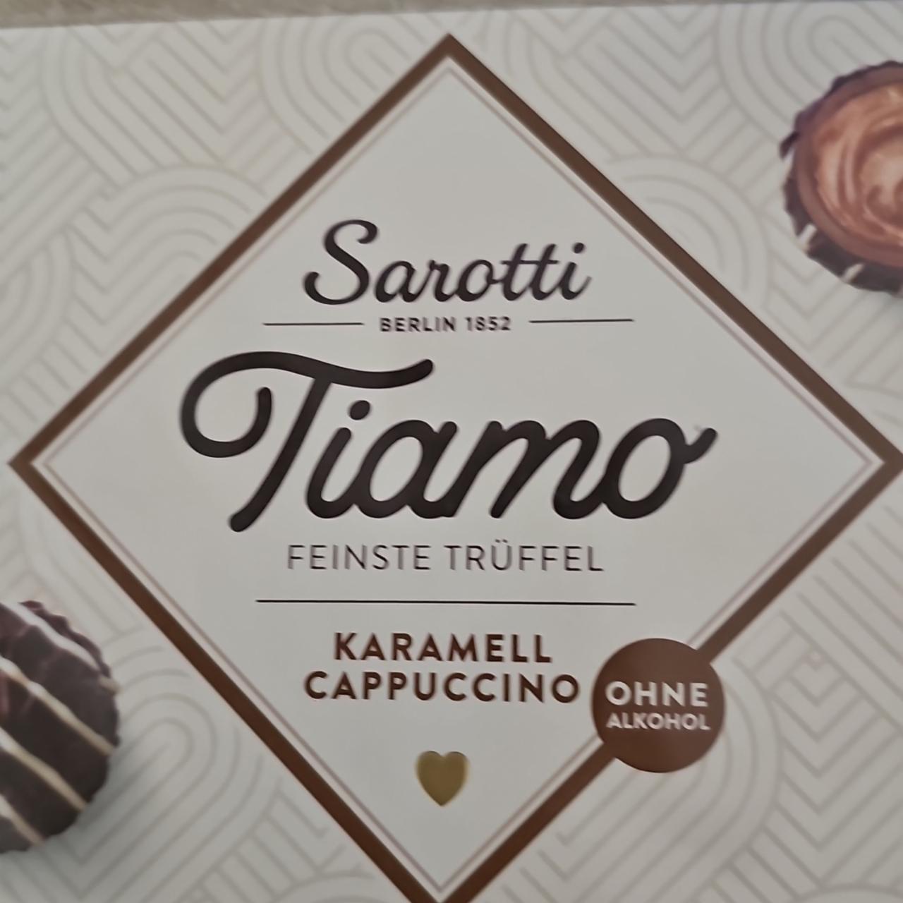 Fotografie - Tiamo Karamell Cappuccino Sarotti