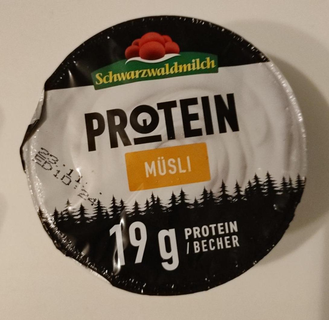 Fotografie - Protein Müsli 19 g protein Schwarzwaldmilch