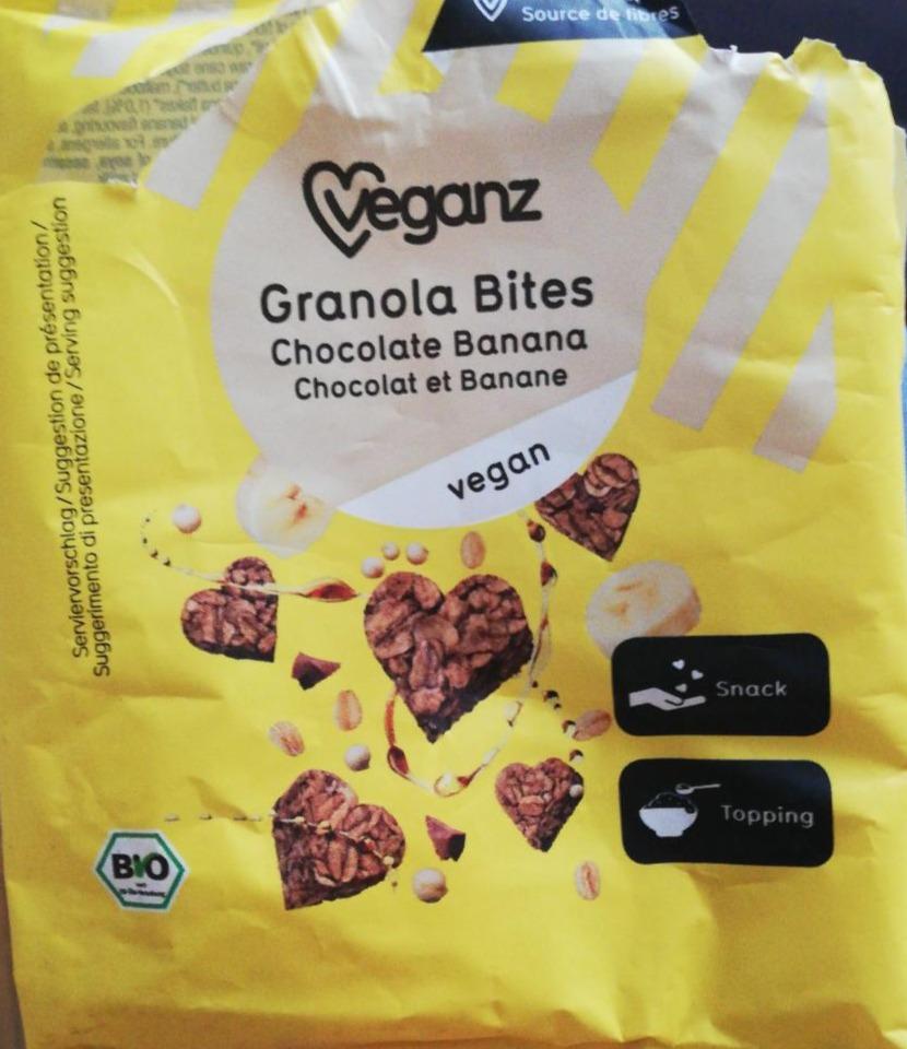 Fotografie - Veganz granola bites Chocolate Banana