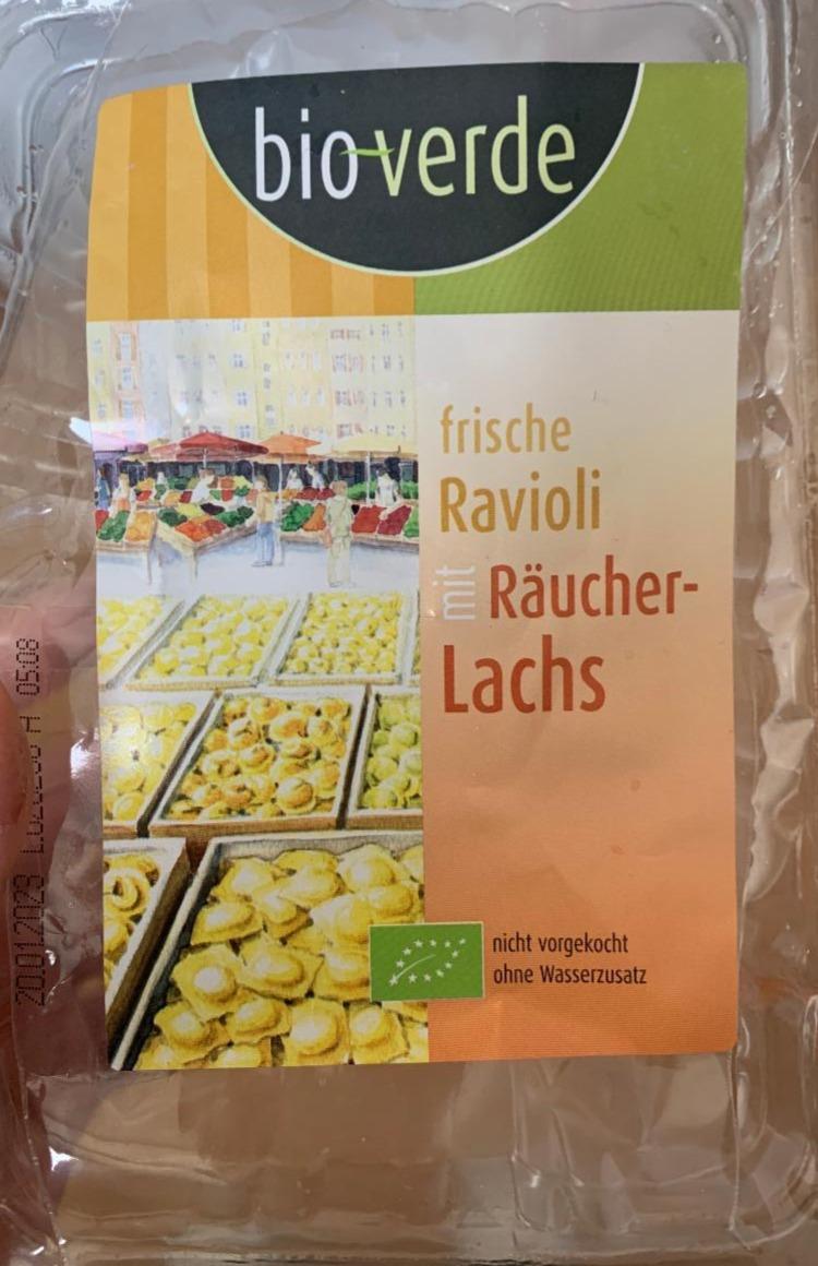 Fotografie - Frische Ravioli mit Räucherlachs Bio Verde