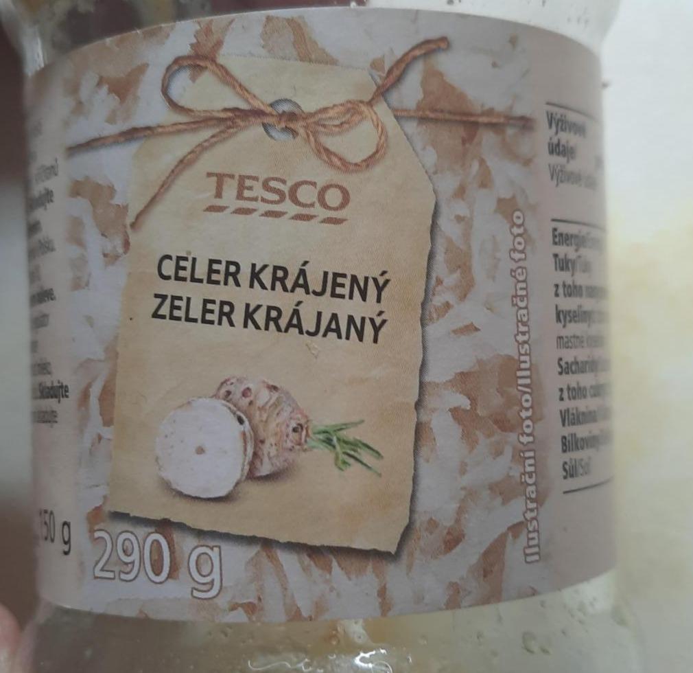 Fotografie - Zeler krájaný Tesco