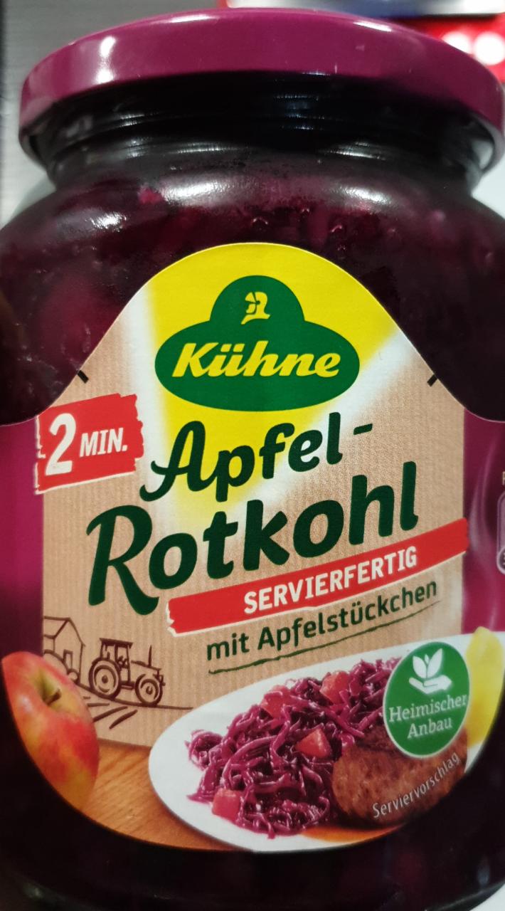 Fotografie - Apfel Rotkohl Kühne