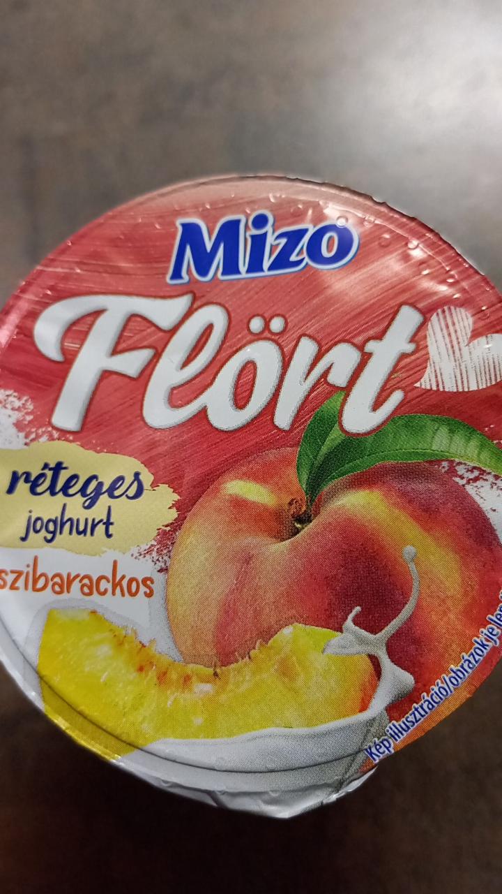 Fotografie - Flört réteges joghurt őszibarackos Mizo