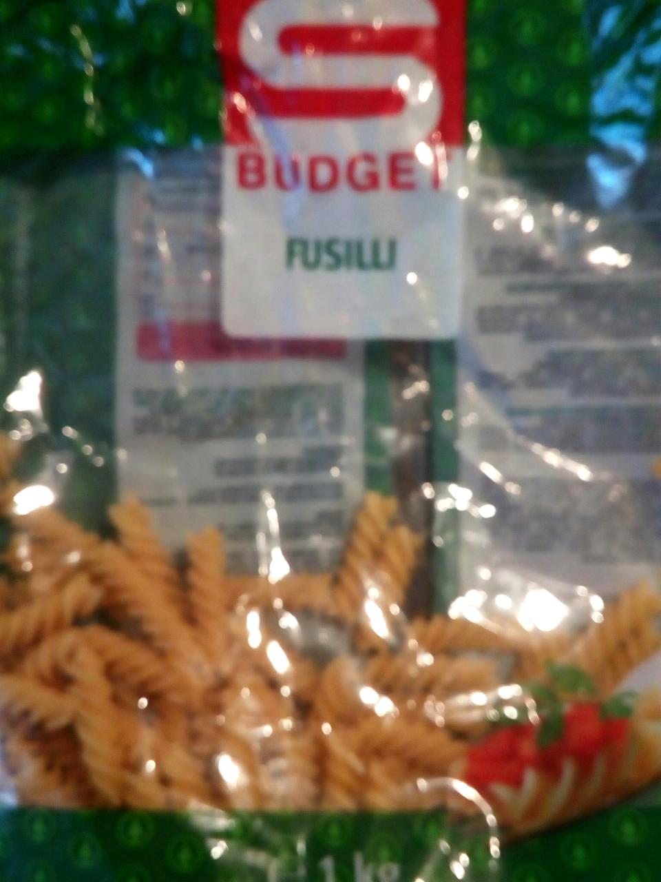Fotografie - Fusilli budget spar