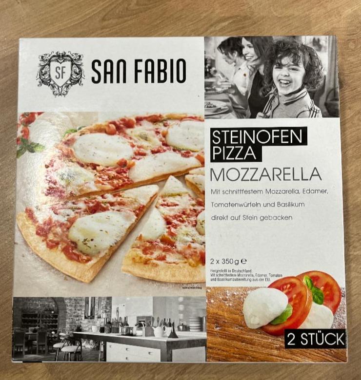 Fotografie - Steinofen Pizza Mozzarella San Fabio