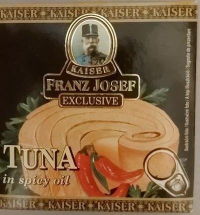 Fotografie - Franz Jozef TUNA in spicy oil