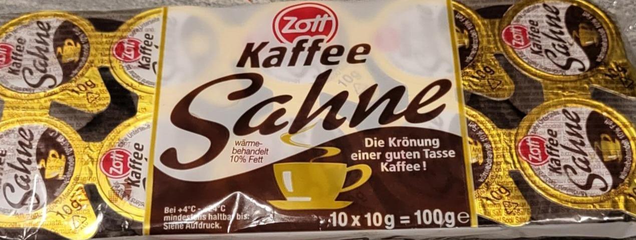 Fotografie - smotánka do kávy Kaffee Sahne