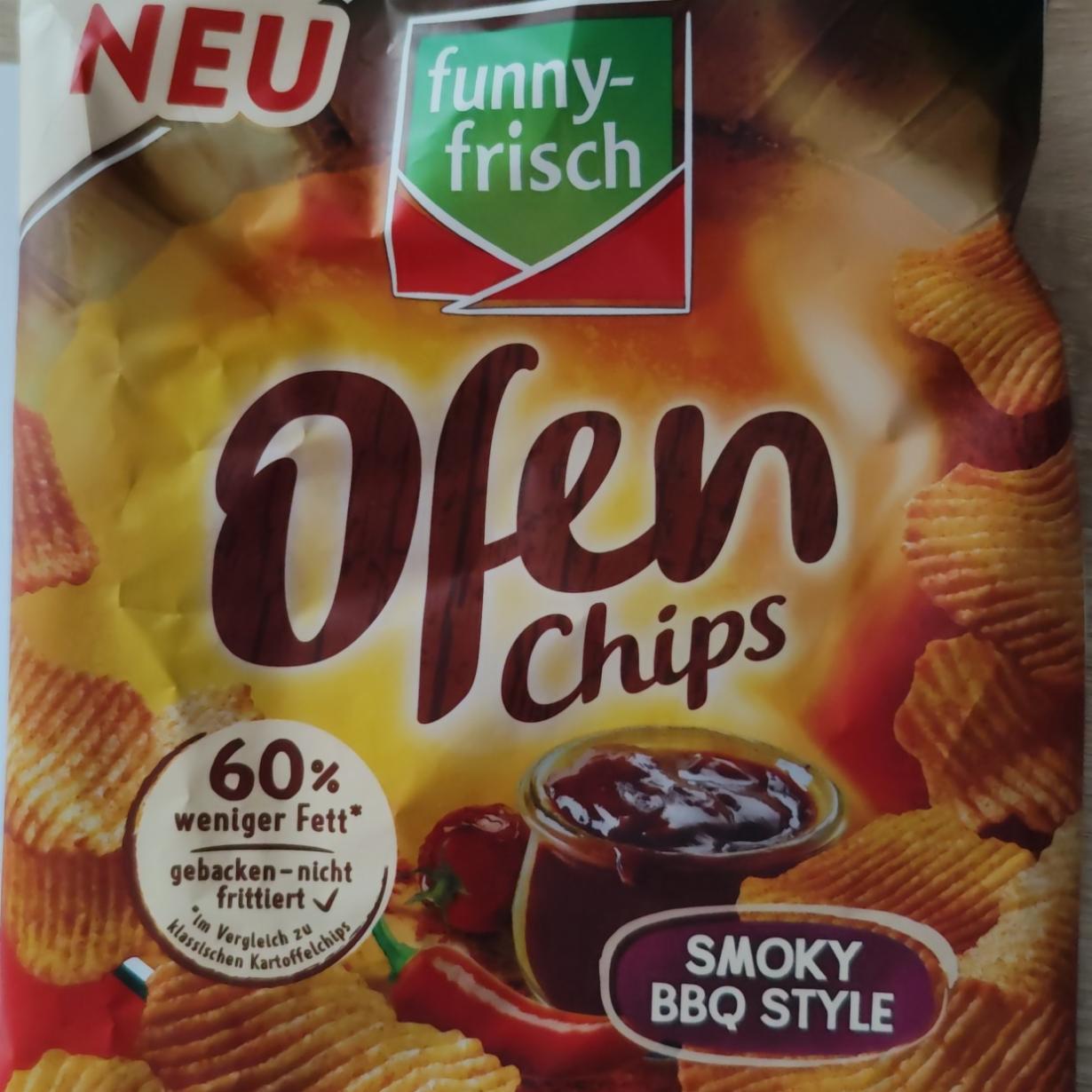 Fotografie - Ofen Chips Smoky BBQ Style funny-frisch