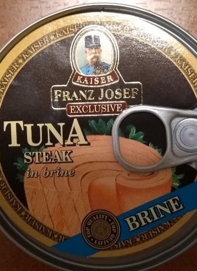 Fotografie - Tuniak steak vo vlastnej šťave Franz Josef