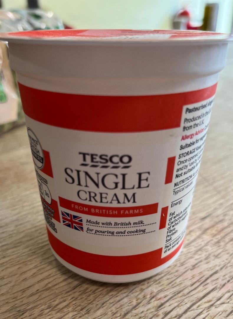 Fotografie - Single cream Tesco