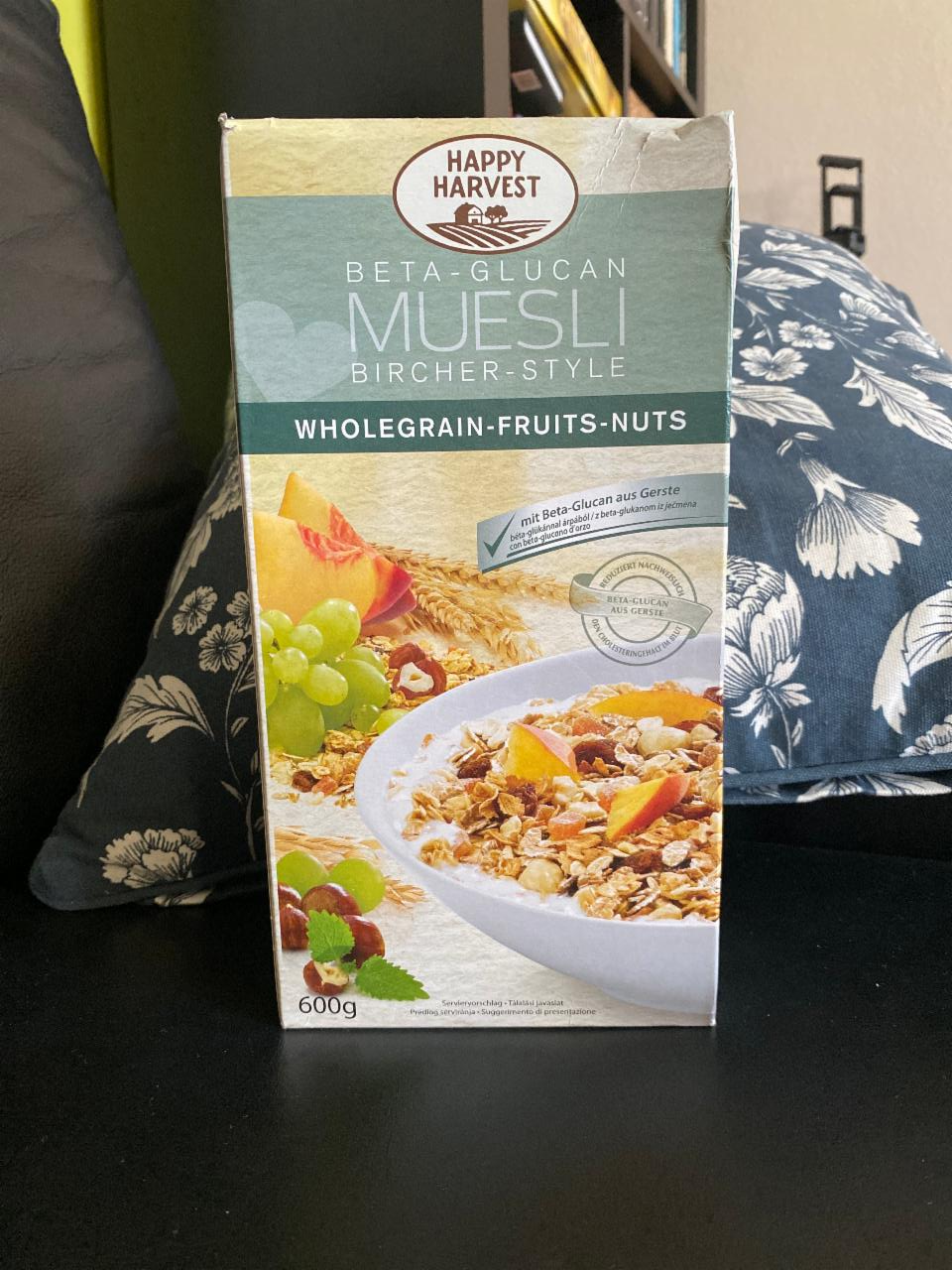 Fotografie - Beta-glucan muesli wholegrein-fruits-nuts