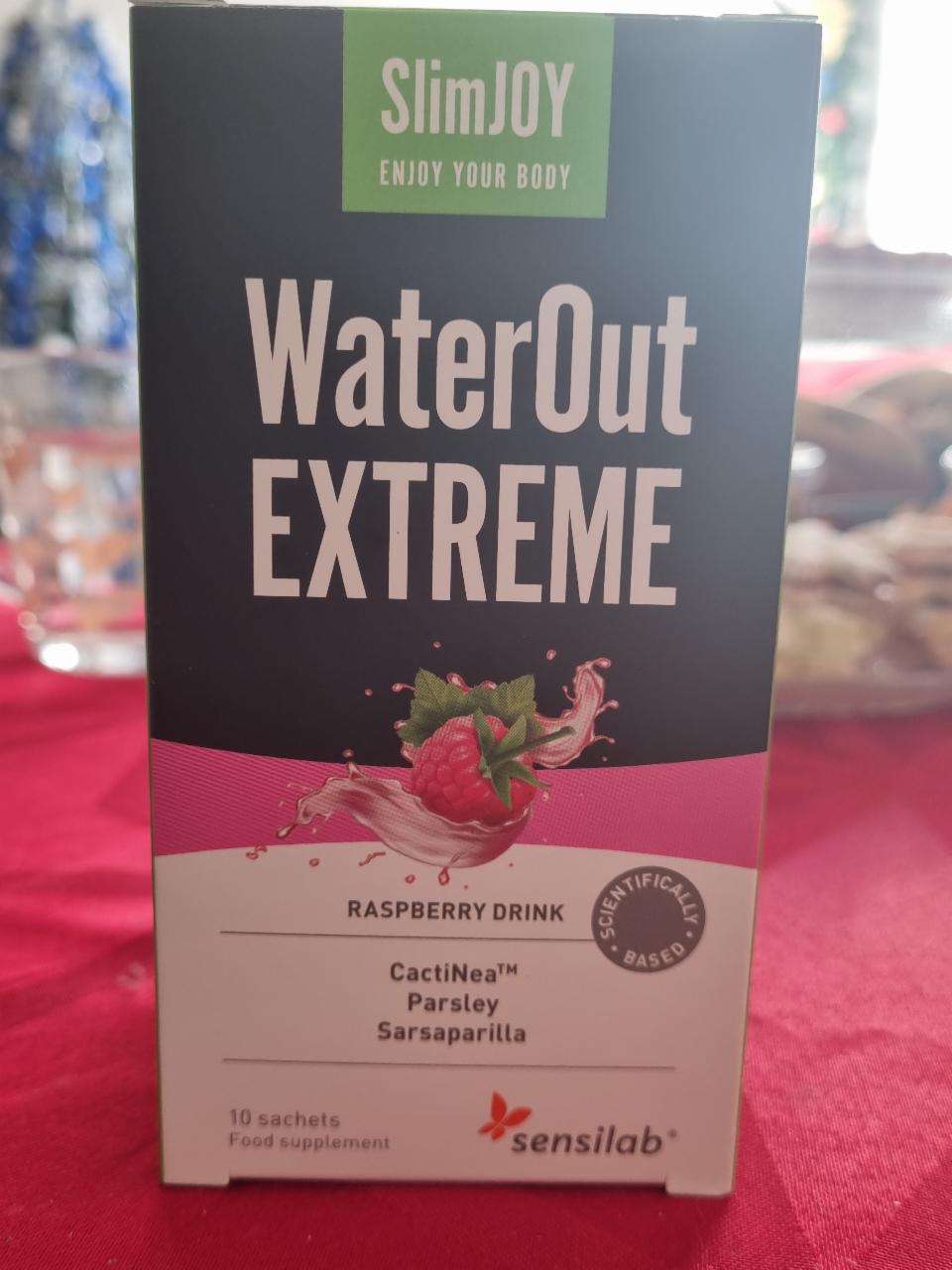 Fotografie - WaterOut EXTREME raspberry drink sensilab