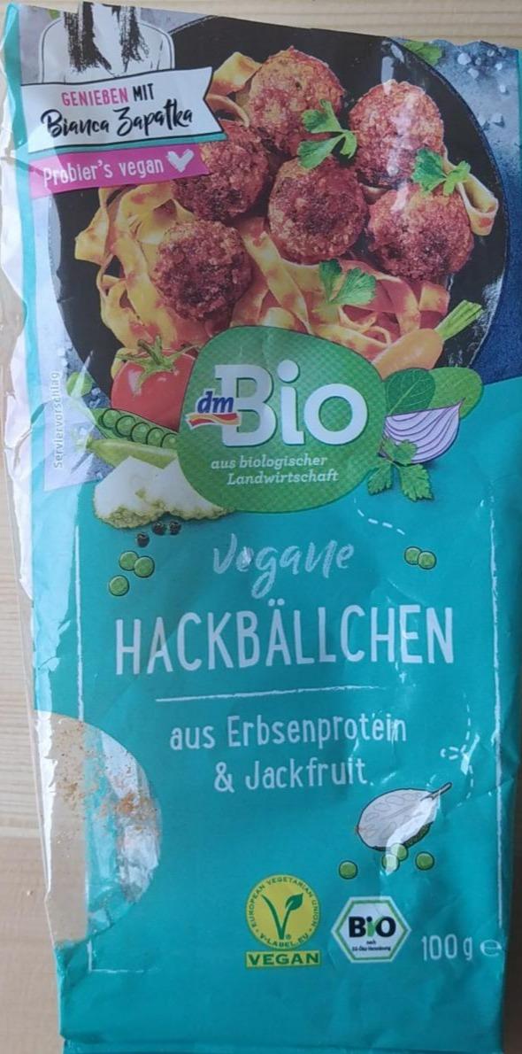 Fotografie - Vegane Hackbällchen aus Erbsenprotein & Jackfruit dmBio