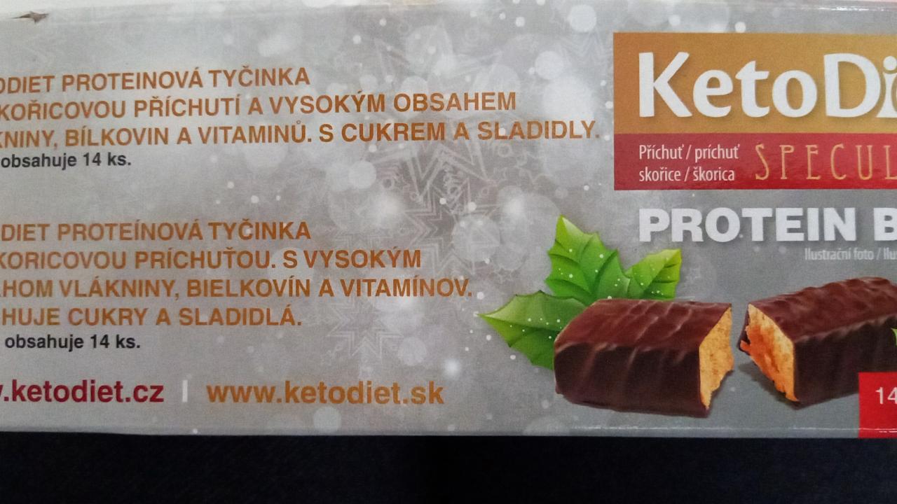 Fotografie - Ketodiet tyčinka Speculoos škoricová