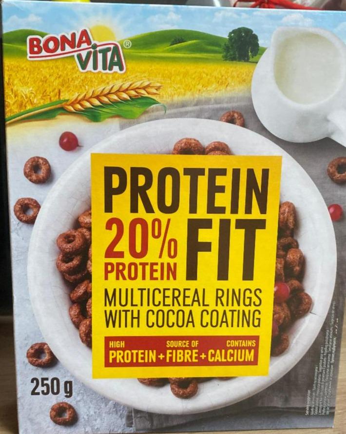 Fotografie - protein fit multicereal rings Bonavita