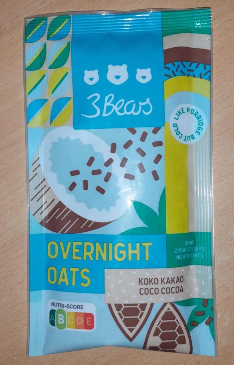 Fotografie - Overnight oats Coco Cocoa 3 Bears