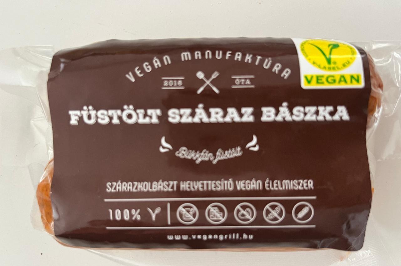 Fotografie - smoked dried vegan sausage