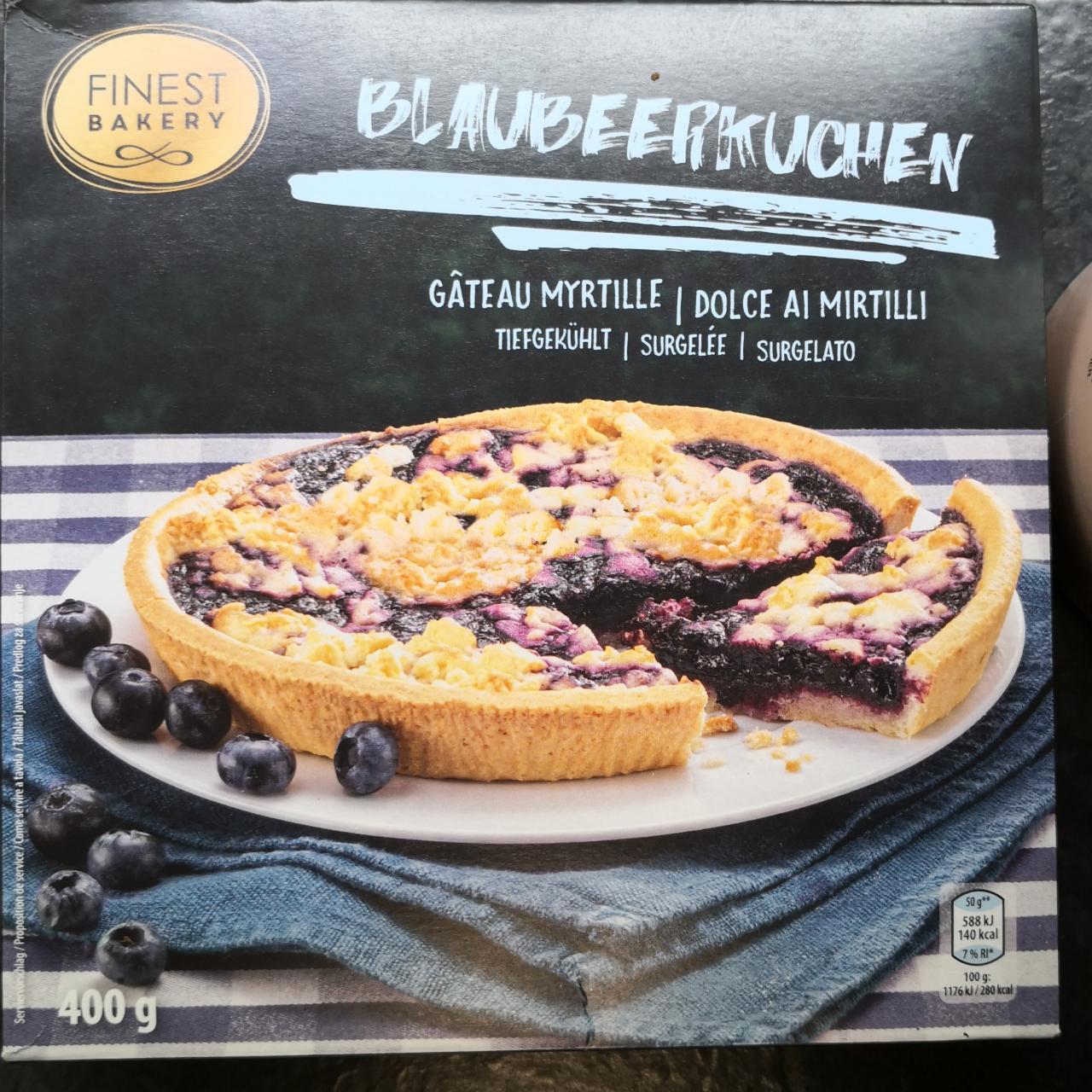 Fotografie - Blauberkuchen Finest bakery