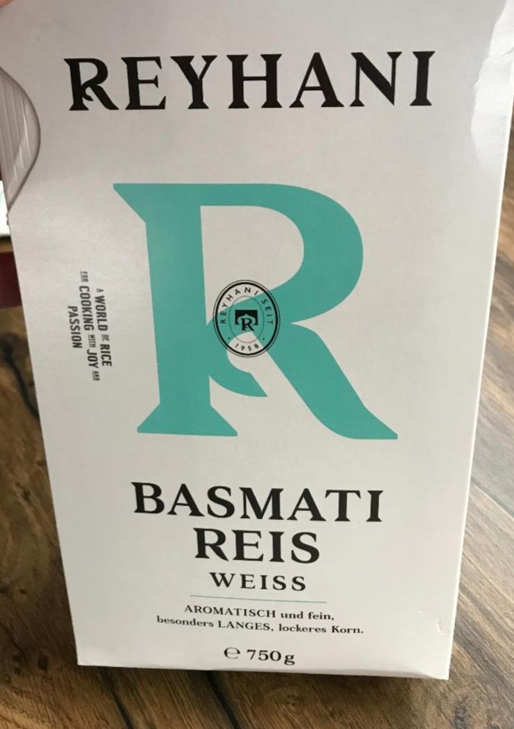 Fotografie - basmati reiss Weiss Reyhani