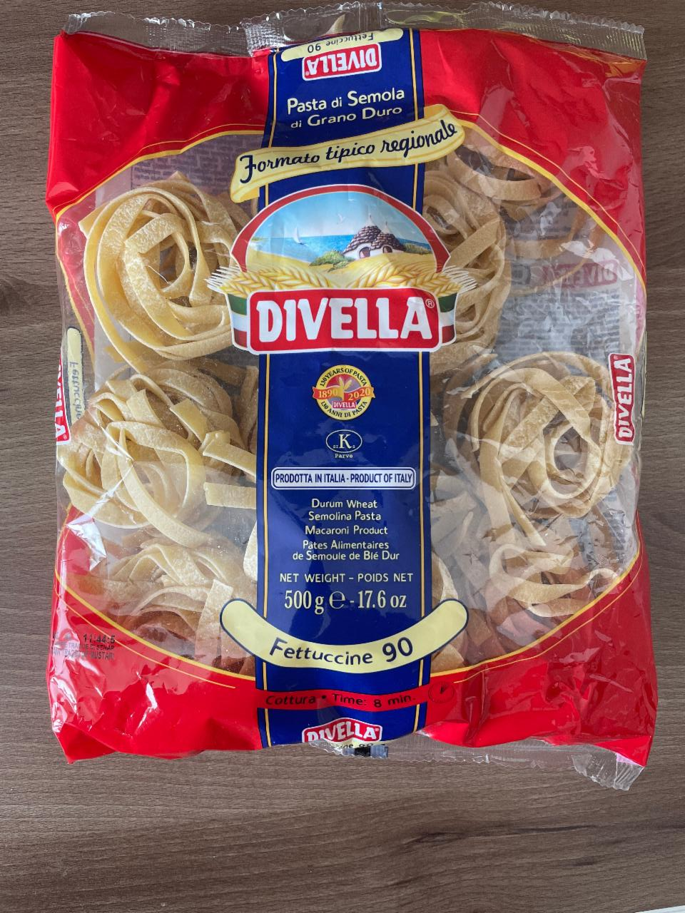 Fotografie - Divella Fettuccine durum 90