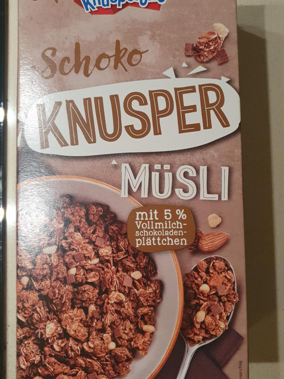 Fotografie - Schhoko Knusper Müsli Knusperone