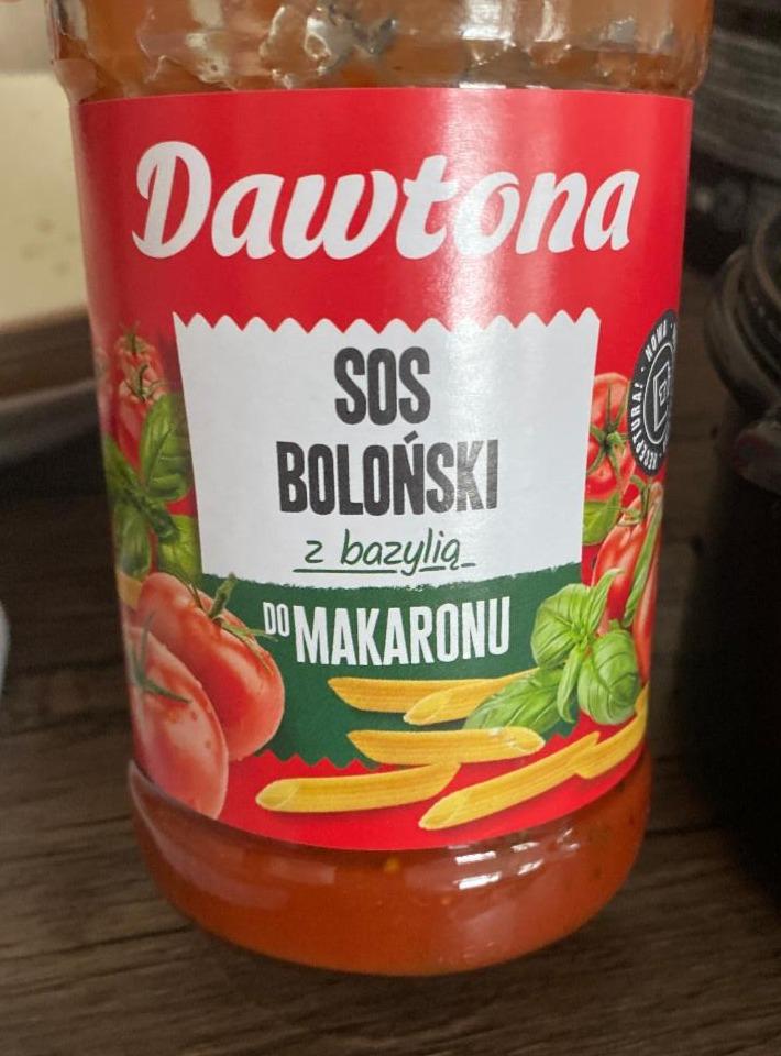 Fotografie - Sos Bolonski z bazylia do makaronu Dawtona