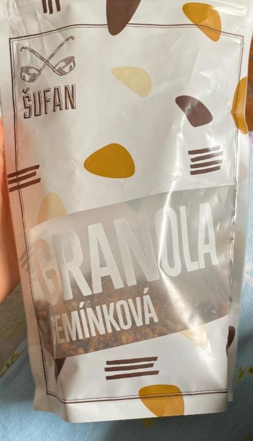 Fotografie - Granola semienková Šufan