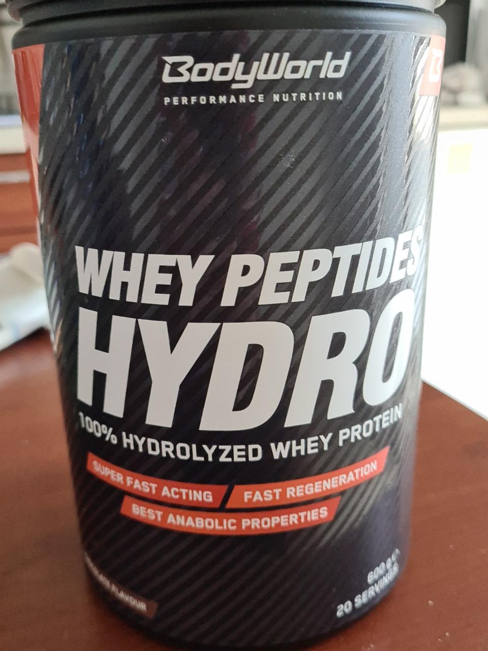 Fotografie - Whey Peptides Hydro Bodyworld