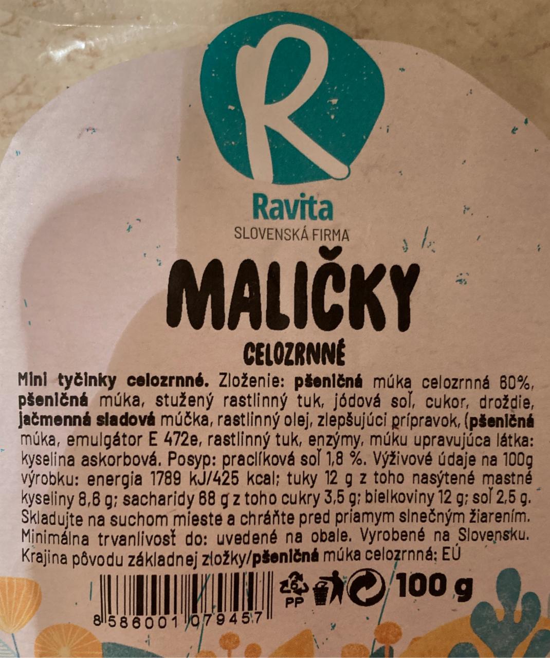 Fotografie - Maličky celozrnné Ravita