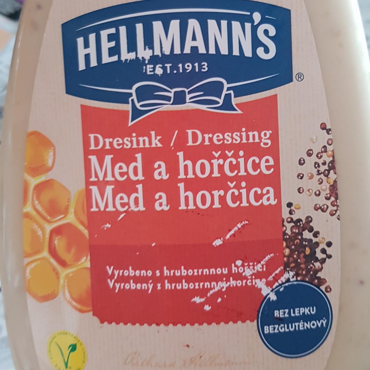 Fotografie - Dressing Med a horčica Hellmann's