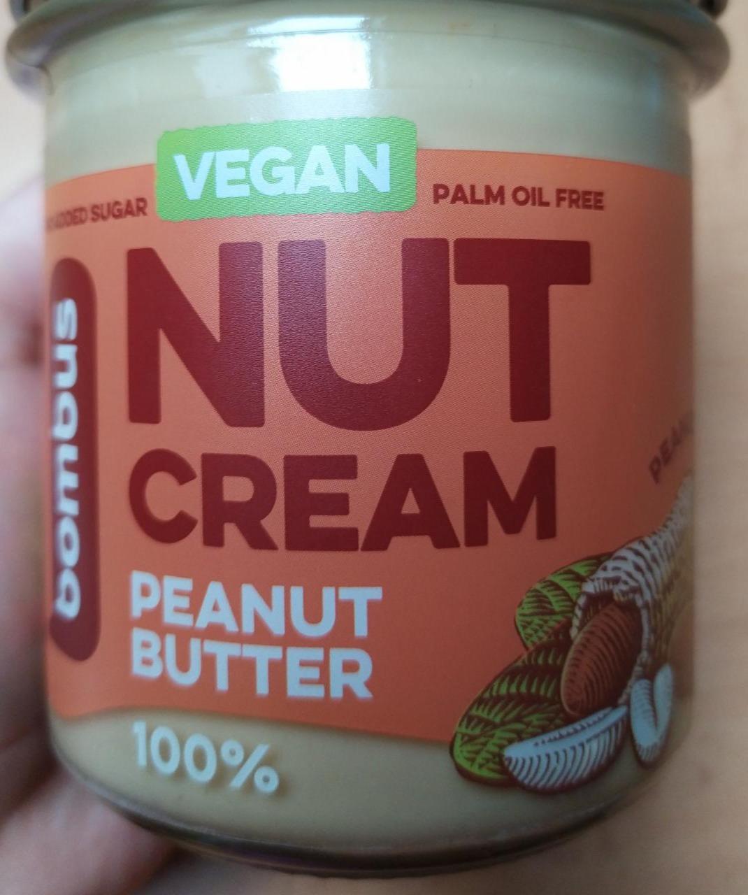 Fotografie - Nut Cream Peanut Butter 100% Bombus