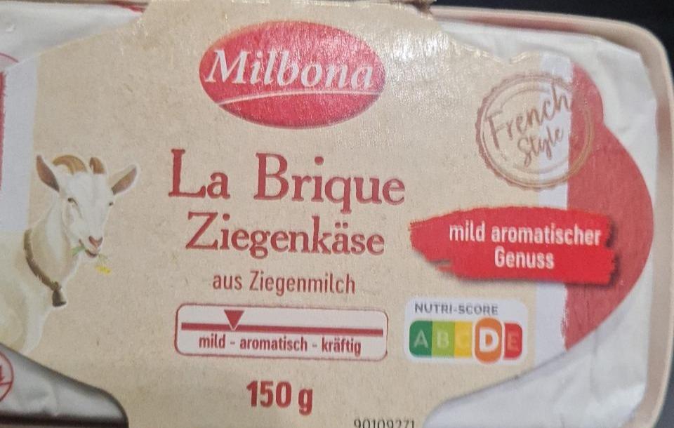 Fotografie - La Brique Ziegenkäse Milbona