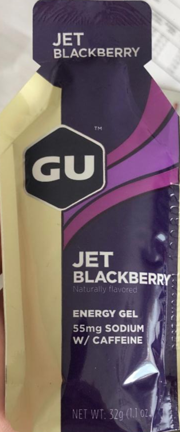 Fotografie - Energy gel JET Blackberry