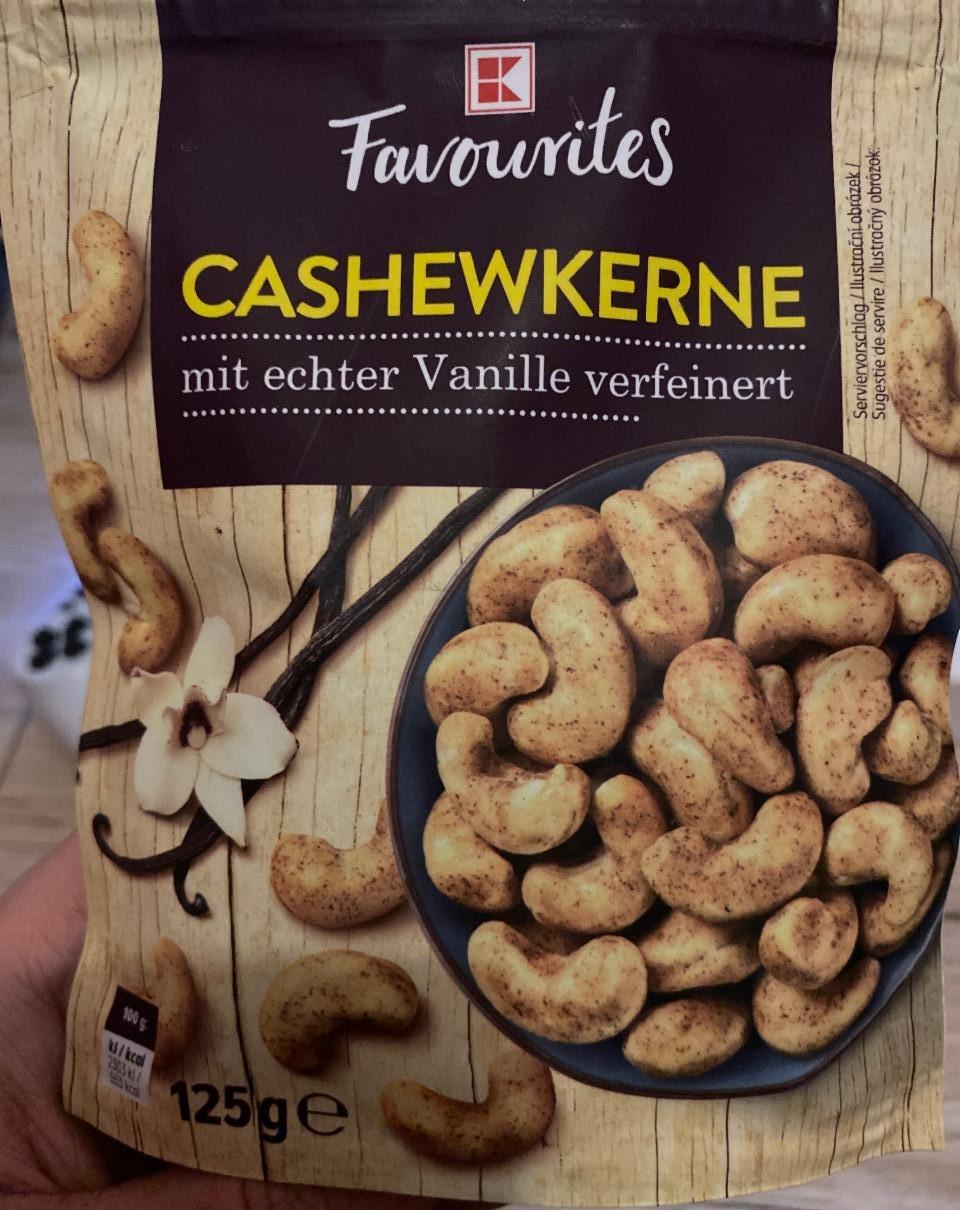 Fotografie - Cashewkerne Vanille K-Favourites