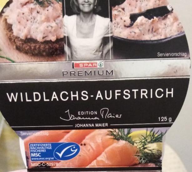 Fotografie - Wildlachs - aufstrich