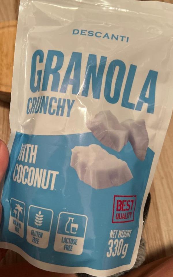 Fotografie - Granola Crunchy with Coconut Descanti