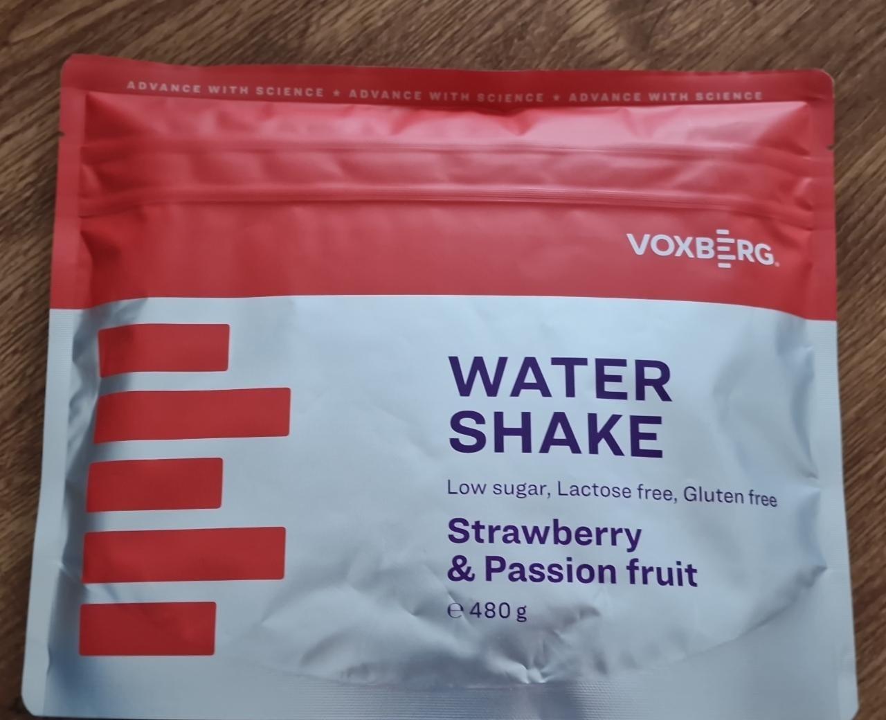 Fotografie - Water shake Strawberry & Passion fruit Voxberg