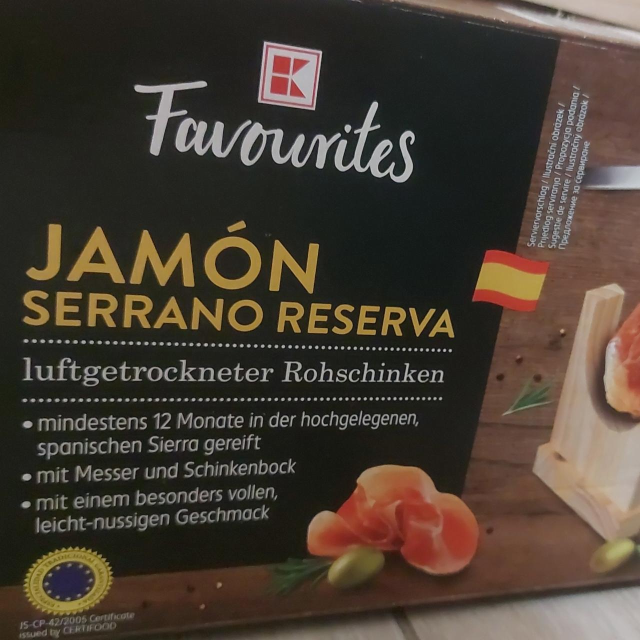 Fotografie - Jamón Serrano Reserva K-Favourites