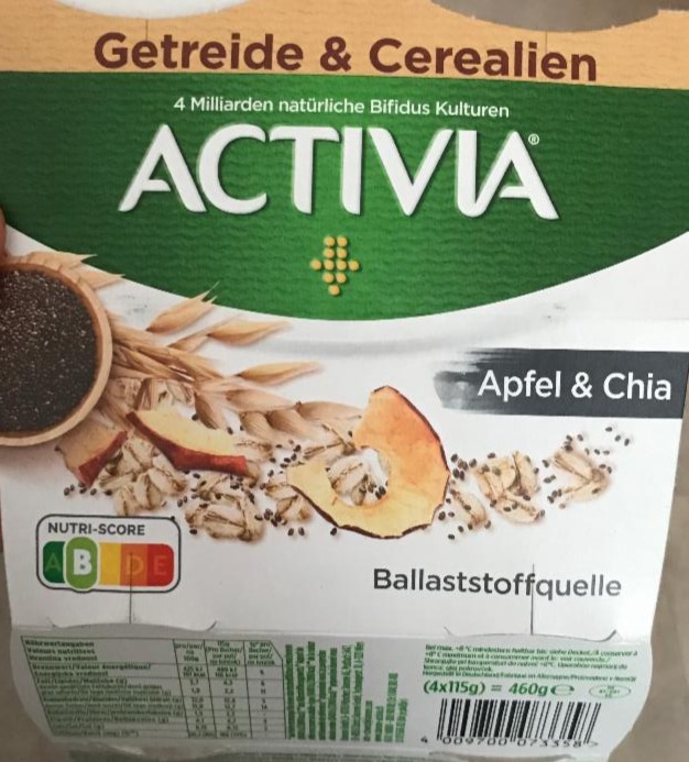 Fotografie - Activia Apfel & Chia