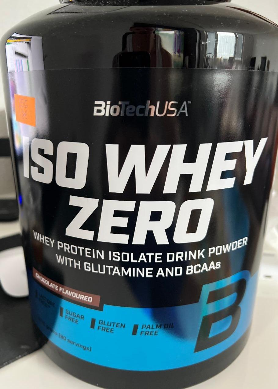 Fotografie - ISO Whey Zero Chocolate flavoured BioTechUSA