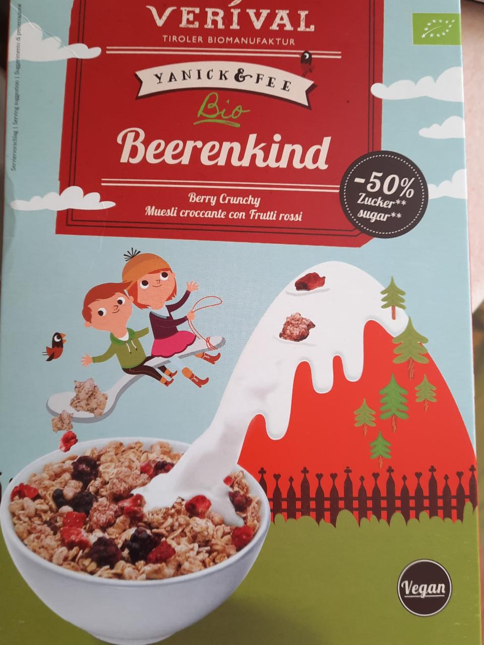 Fotografie - Bio Beerenkind Berry Crunchy Verival