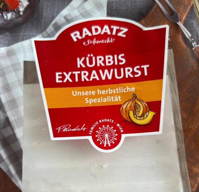 Fotografie - Kürbis Extrawurst Radatz