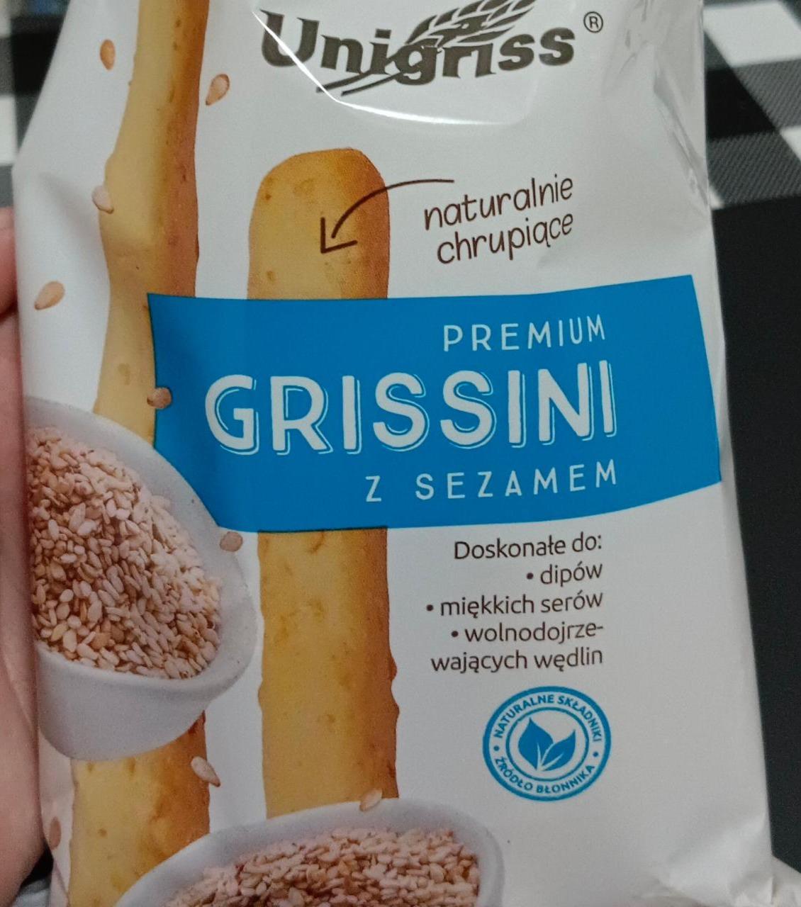 Fotografie - Premium Grissini z sezamem Unigriss