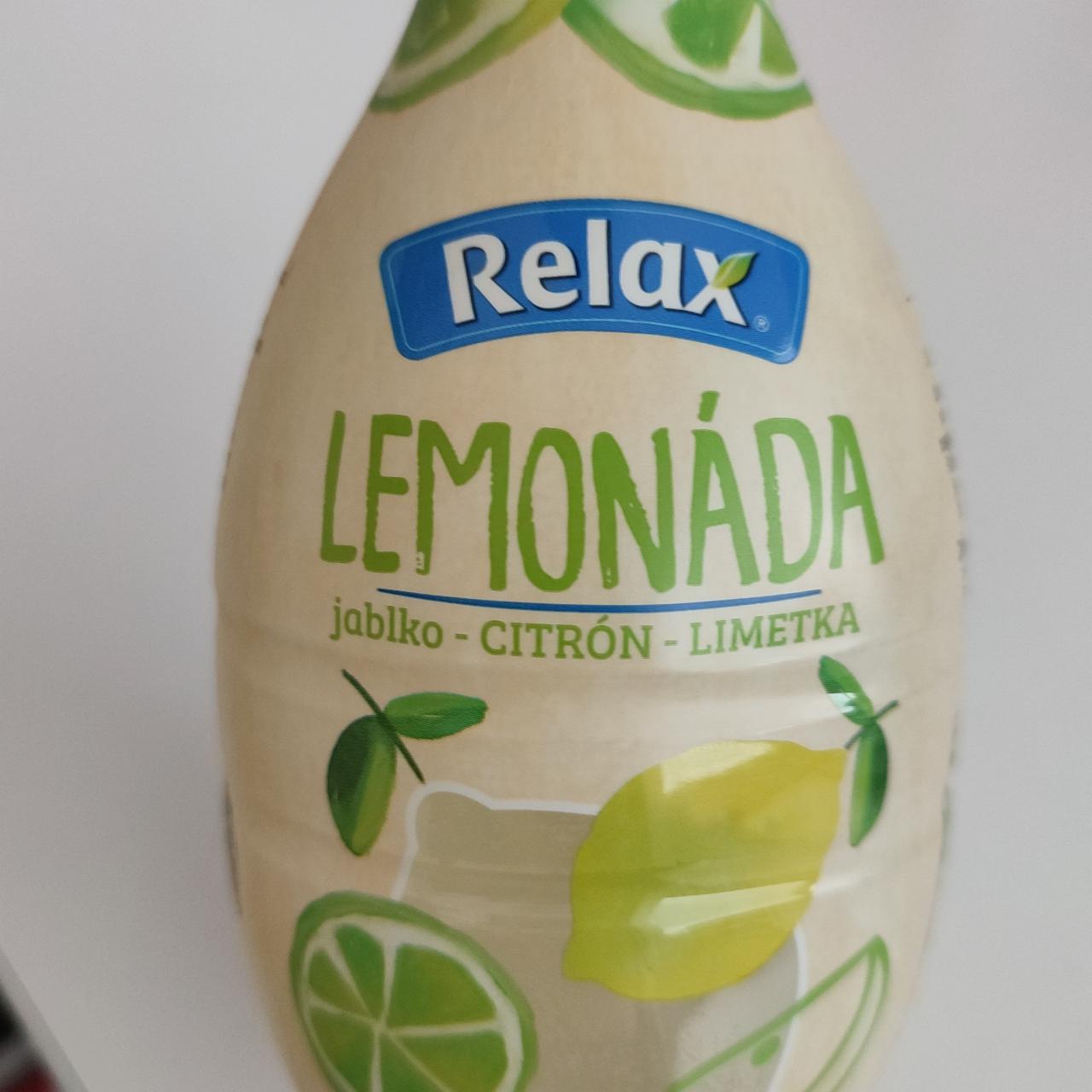 Fotografie - Lemonáda jablko - citrón - limetka Relax