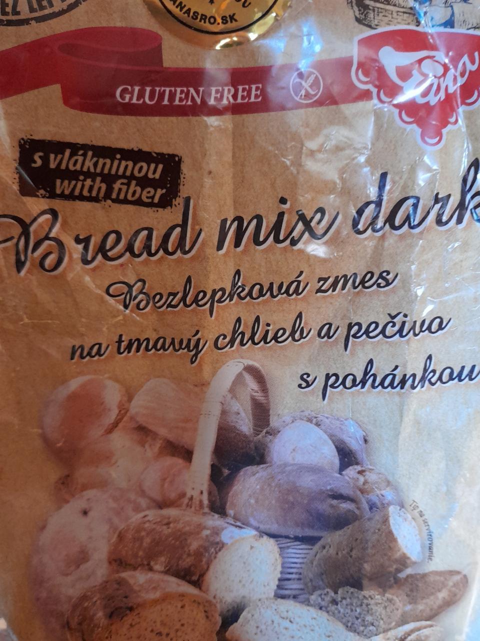 Fotografie - Liana bread mix dark gluten free