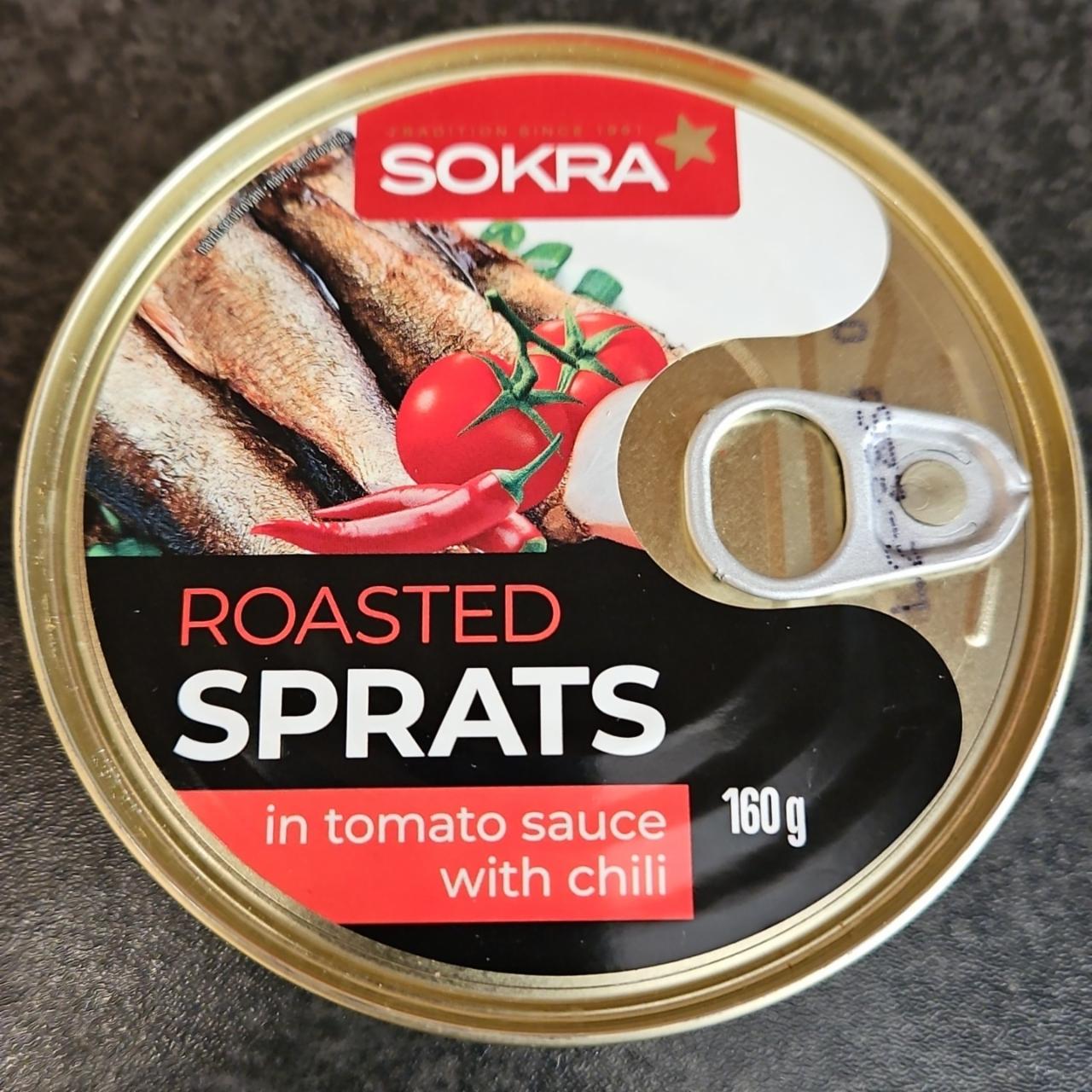 Fotografie - Roasted Sprats in tomato sauce with chili Sokra