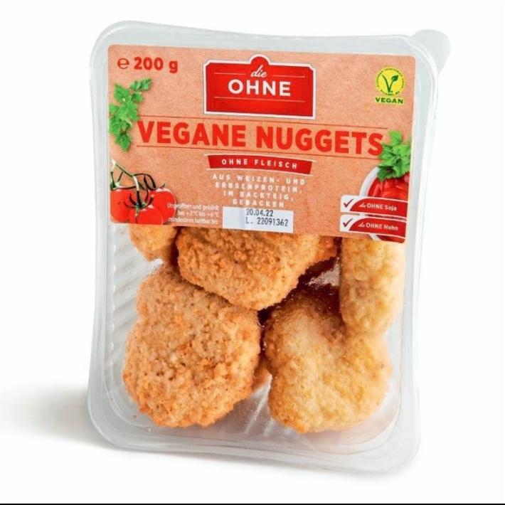 Fotografie - Vegane Nuggets Die Ohne